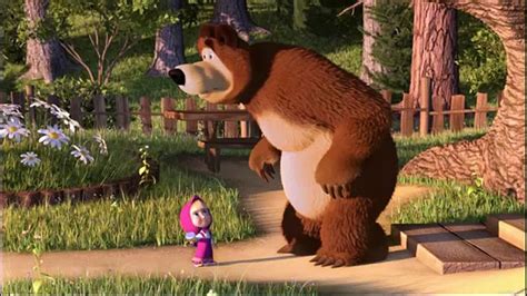 Masha And The Bear Singing A Song Video Dailymotion