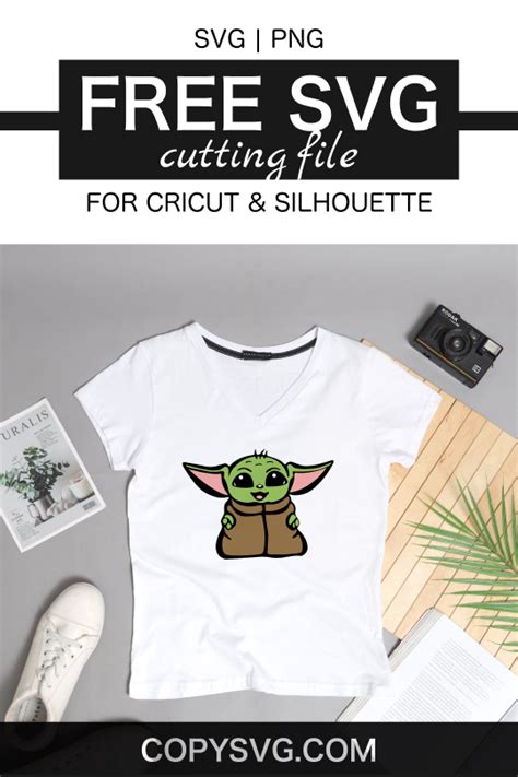 Baby Yoda Svg Free Cut File For Cricut Updated 2024
