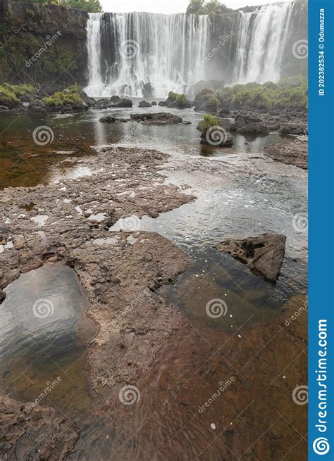 Iguazu Falls And Rainforest Famous Tourist Destination In South