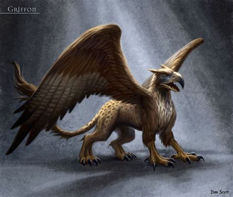 Resultado De Imagen De Grifo Animal Mitologico Fantasy Beasts