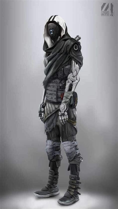35 Cool Cyberpunk Character Concept Art Inspiration And Design