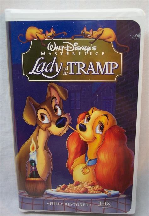 Walt Disney Classics Vhs Lady And The Tramp