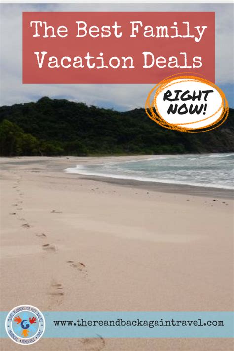 The Best Family Vacation Deals RIGHT NOW! Need a vacation bargain?