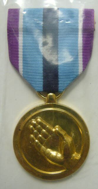 Us Military Humanitarian Service Medal Full Size Anodized New Ebay