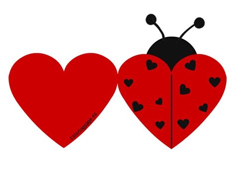 Printable Ladybug Valentine Cards For A Personalized Touch