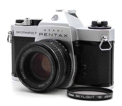 Asahi Pentax Spotmatic F Spf 35mm Slr Camera W Smc Takumar 55mm F18