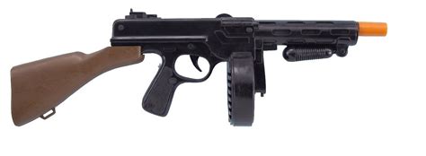 Tommy Gun Toy Plastic 20 Inch Gangster Gun Toy Machine Gun 18183
