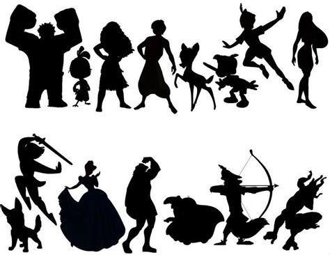 Silhouettes Disney Title Characters Quiz