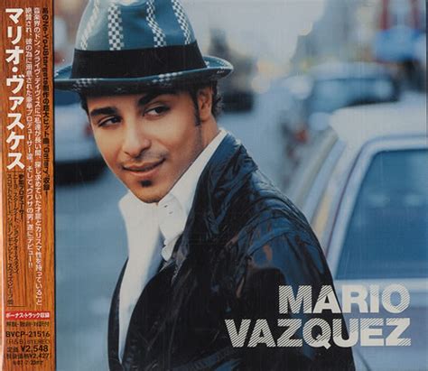 Mario Vazquez Mario Vazquez Obi Japanese Promo Cd Album Cdlp 480780
