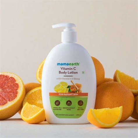Mamaearth Vitamin C Body Lotion With Vitamin C And Honey For Etsy