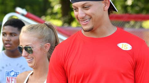 Patrick Mahomes Fiancée Brittany Matthews Reveal Gender Of Their Baby