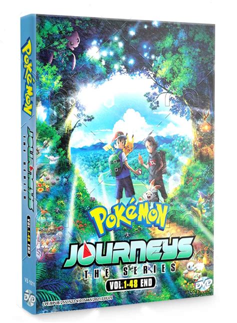 Pokemon Journeys The Series Anime Dvd 2019 2020 Complete Box Set