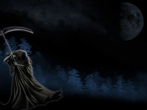 Dark Horror Grim Reaper Death Art Wallpaper 1600x1200 29490