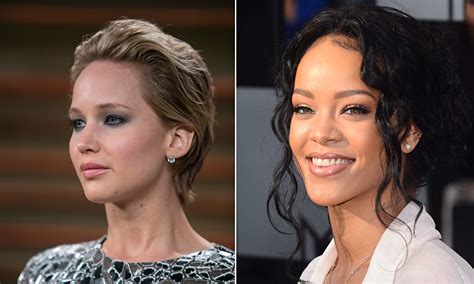 Jennifer Lawrence And Rihanna Among Celebrity Victims Of Hacked Nude Photos World News The