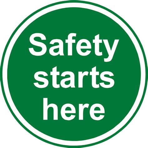 Safety Starts Here Anti Slip Signs 2 Safety