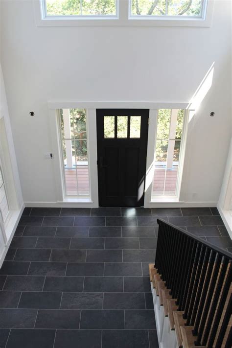 Which Direction Should You Run Your Tile Flooring Well Foyer