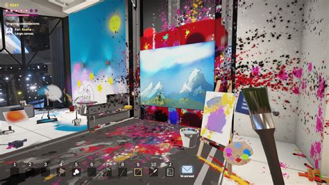 Painting simulator application chooses any size of brush. SuchArt: Genius Painter Simulator on Steam