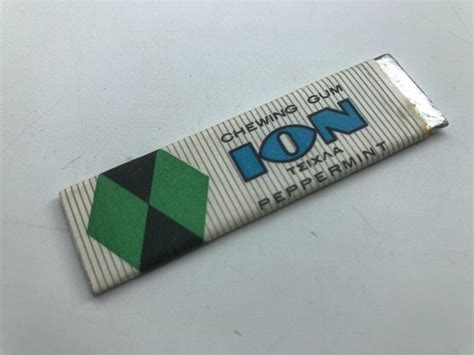 Stará řecká Retro Nerozbalená Plátková žvýkačka Ion Chewing Gum Aukro