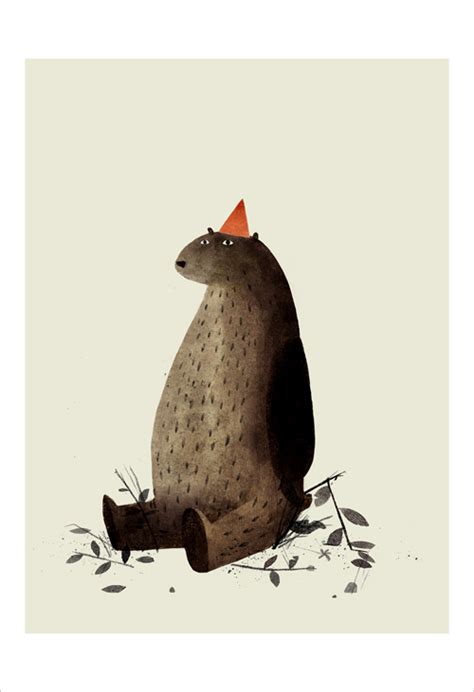 Jon Klassen Print I Want My Hat Back Page 27 Red Hat Nucleus Art Gallery And Store