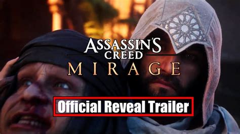 Assassins Creed Mirage Official Reveal Trailer Cinematic Trailer