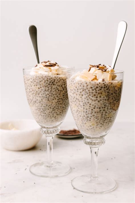This sweet, rich, and creamy banana pudding recipe goes light on added sugars and big on fresh banana flavor! Banana Chia Pudding - A Healthy Breakfast or Snack