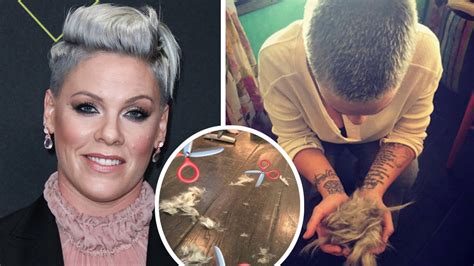 Pink Reveals She Has Shaved All Her Hair Off As She ‘lets Go In