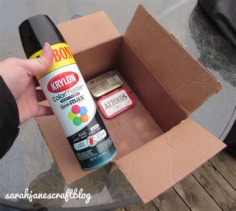 Sarah Janes Craft Blog Recycled Altoids Tin First Aid Kit