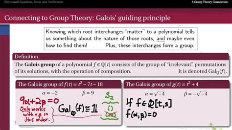 302 7D What Is A Galois Group YouTube