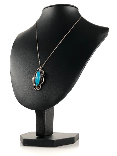 Lot Native American Sterling Turquoise Necklace