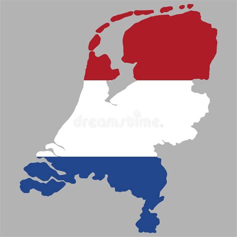 netherlands map flag vector illustration eps 10 stock vector illustration of european