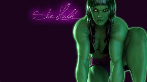 She Hulk Marvel Comics Superhero Hulk She Wallpapers Hd Desktop
