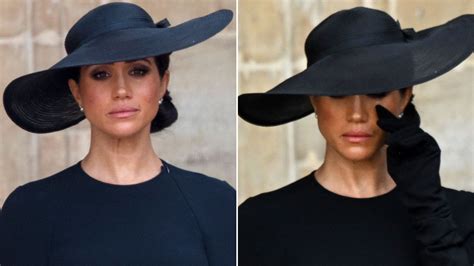 Meghan Markles Most Emotional Moments At Queens Funeral Hello