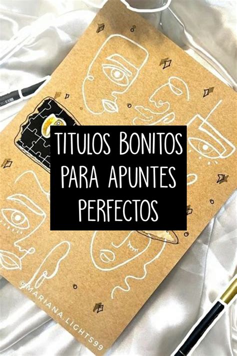 Titulos Bonitos Para Apuntes Perfectos Hacks Lettering School Book