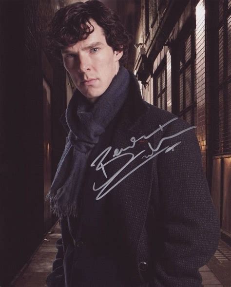 Benedict Cumberbatch Signed Photo 8x10 Rp Autographed Sherlock