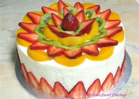 Decorate Cake With Fruit