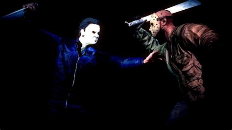 Michael Myers Vs Jason Voorhees By Drexelthedeviant On Deviantart
