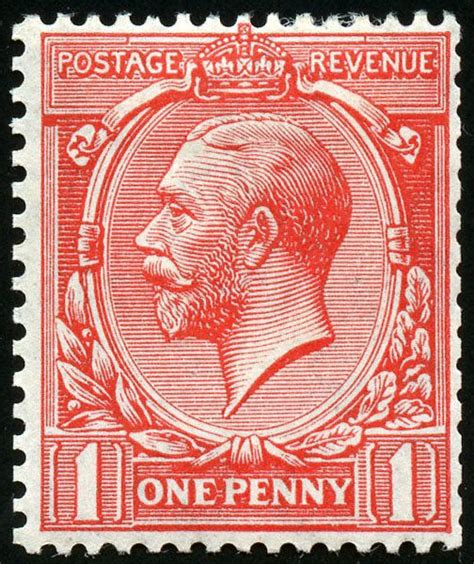 Buy Great Britain 178 King George V 1913 1 Penny Watermark 32