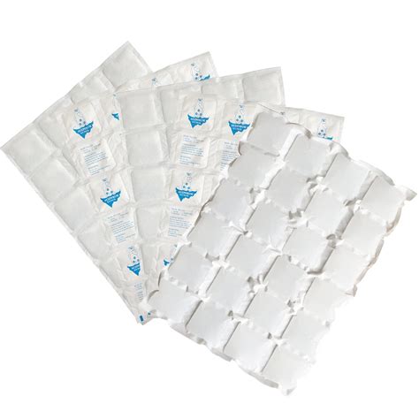 Buy 5 Sheets Dry Ice Packs For Shipping Frozen Food Cold Packs For