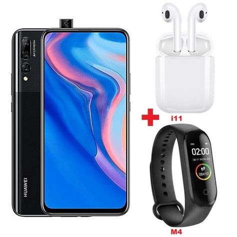 Le y9 2018 est doté d'une bonne batterie, tout comme le huawei y7 prime. Huawei Y9 Prime 2019 - 6,59'' - 128 Go + 4Go - Batterie ...