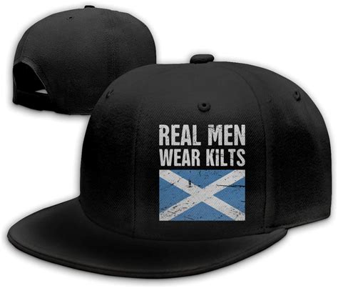 Scottish Flag Real Men Wear Kilts Unisex Baseball Cap