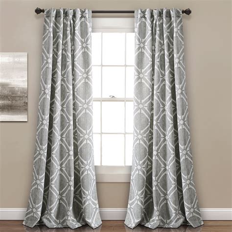 The Best Ruffle Diamond Curtain Panel Pairs