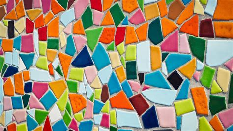 Free Download Abstract Art Mosaic Tiles Pattern Wallpaper Wallpaper