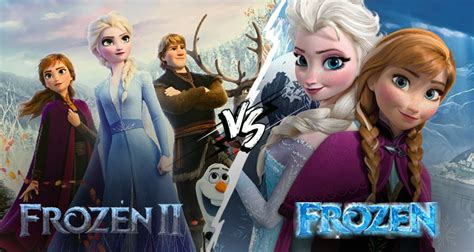 Comparison Between Frozen 2 And Frozen 1 Movie Explainer Video Makers