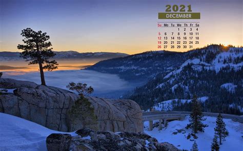 December 2021 Calendar Hd Wallpaper 72198 Baltana