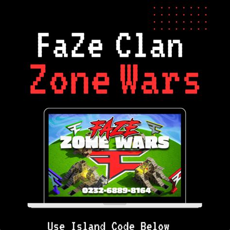Faze Zone Wars Fortnite Map Faze Clan