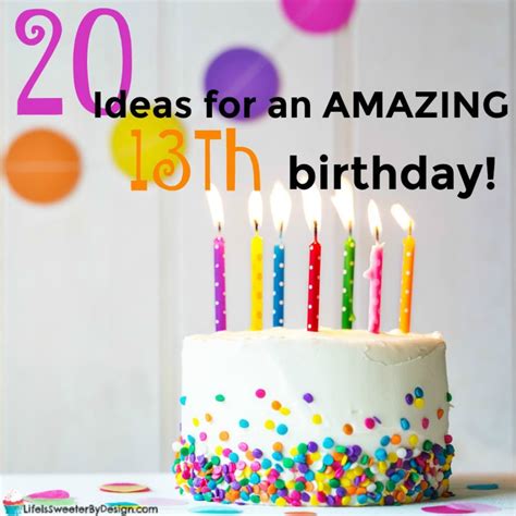 Girls 13Th Birthday Party Ideas | Examples and Forms