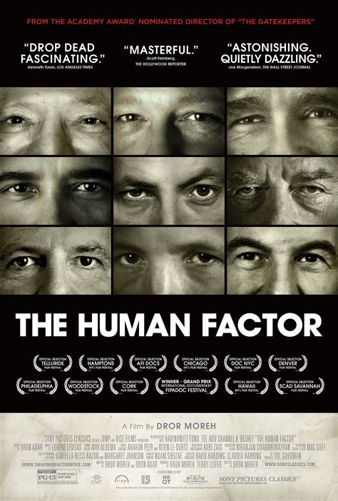 ‘the Human Factor Trailer The Battle For Peace In The Middle East