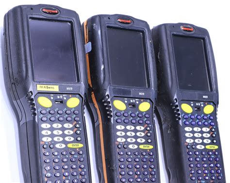 Lot Of 3 Honeywell Mx9 Mobile Computer Barcode Scanner Premier