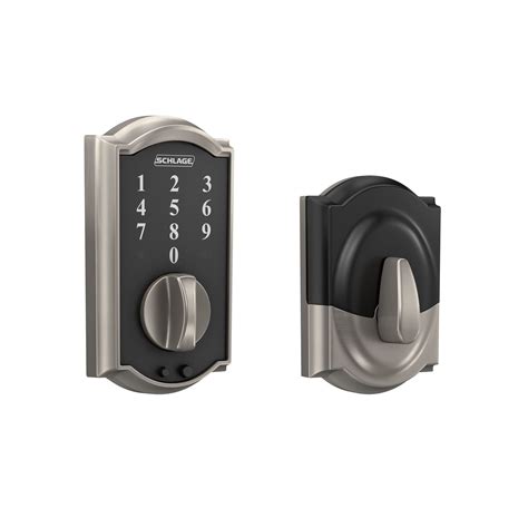 Schlage Be375 Cam 619 Touch Camelot Deadbolt Electronic Keyless Entry