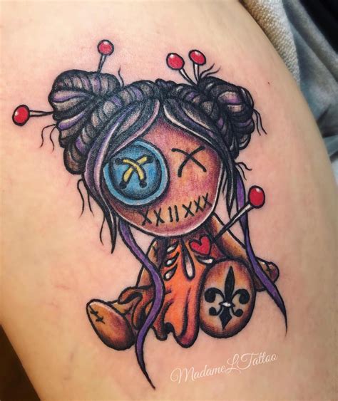 99 likes 3 comments 🌹 madame l 🌹 madameltattoo on instagram “a couple of cutie voodoo
